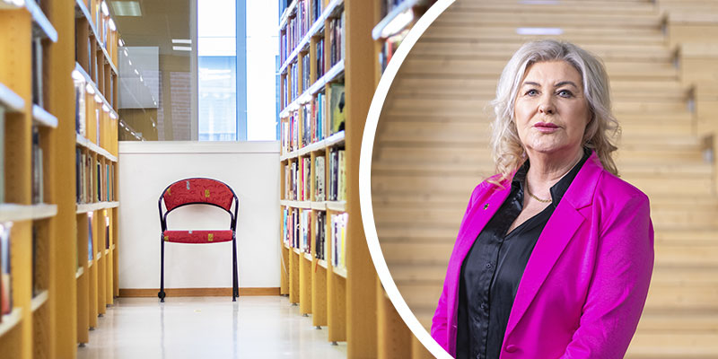 Ann-Charlotte Gavelin Rydman, Sveriges Skolledare, om bemannade skolbibliotek