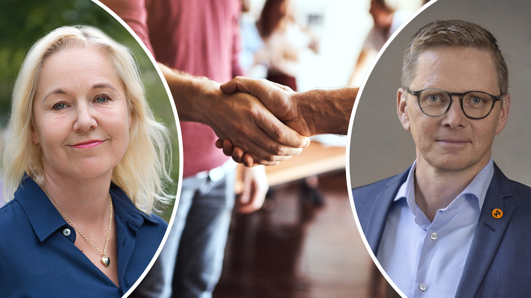 Maria Andrén Bergström, Andreas Mörck. Foto: Terri Lindholm/Adobe Stock/Pressbild