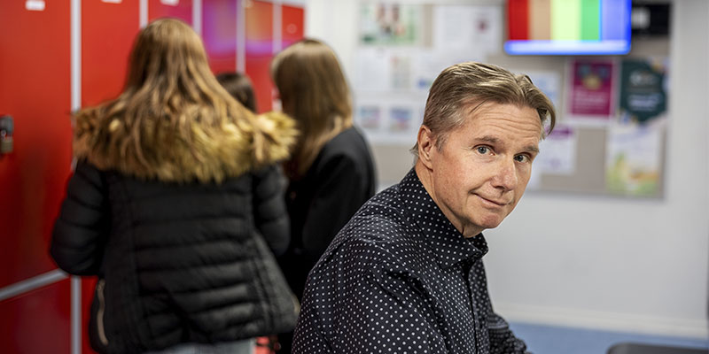 Anders Wallin rektor i Göteborg foto Nicklas Elmrin