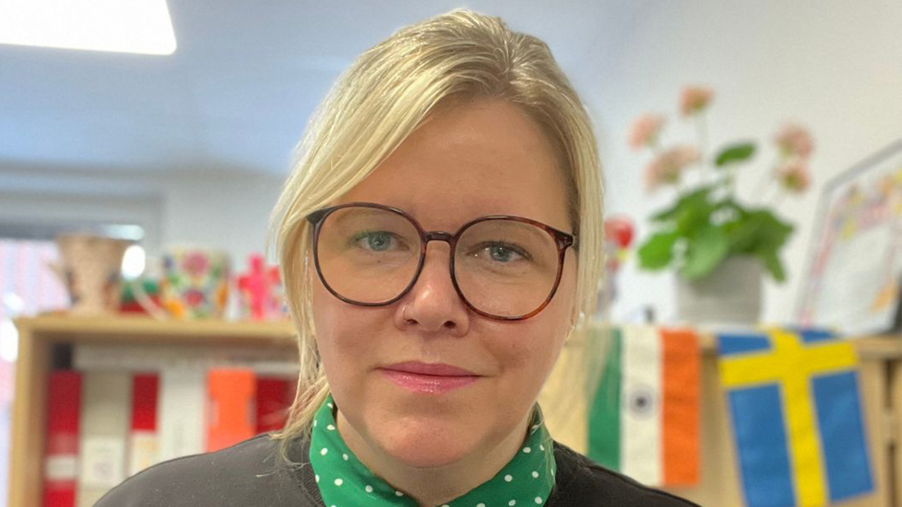 Camilla Narvehed. Foto: Liljeholmen Praktiska gymnasium