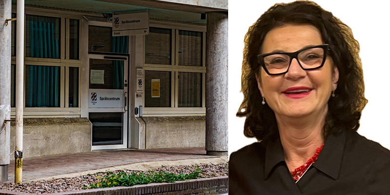 Sevleta Hrustic är enhetschef på Språkcentrum i Göteborg, och skyddsombud för Sveriges Skolledare. Nu prisas hon som Årets skyddsombud i Göteborg. Foto: Bo Giss/Göteborgs stad/Privat