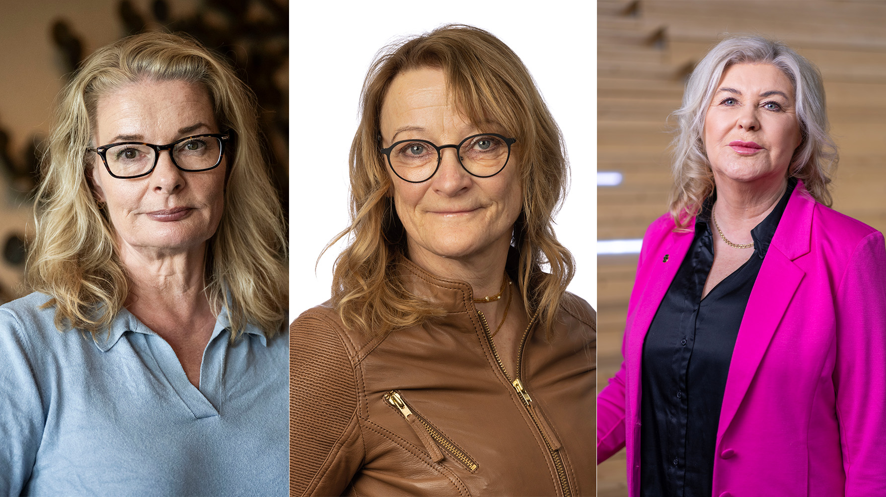 Lotta Edholm, Åsa Lundkvist, Ann-Charlotte Gavelin Rydman. Foto: Johanna Säll/Per Groth/Ola Westerberg