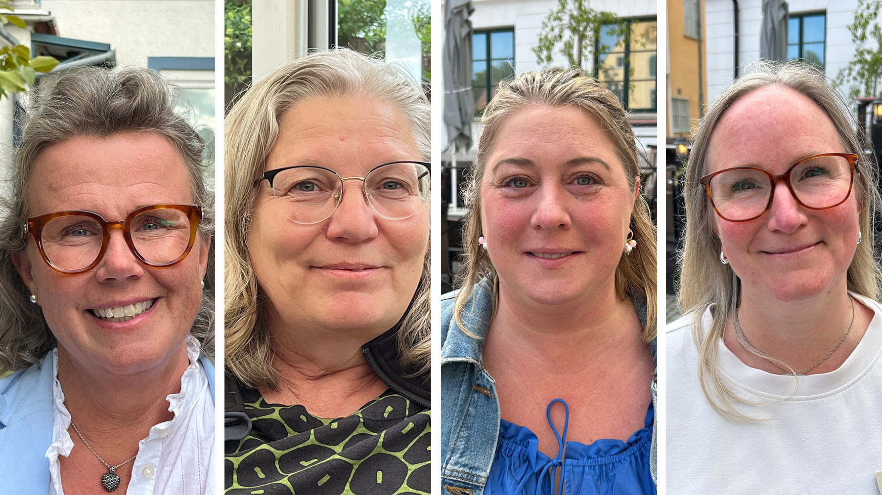 Lena Gustavsson, Tina Örnberg, Michelle Näslund och Cecilia Hansen. Foto: Emelie Henricson/Lenita Jällhage