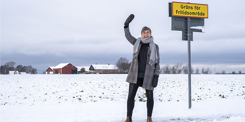 Rektor Gunilla Peterson på Tygelsjöanstalten. Foto Filippa Ljung