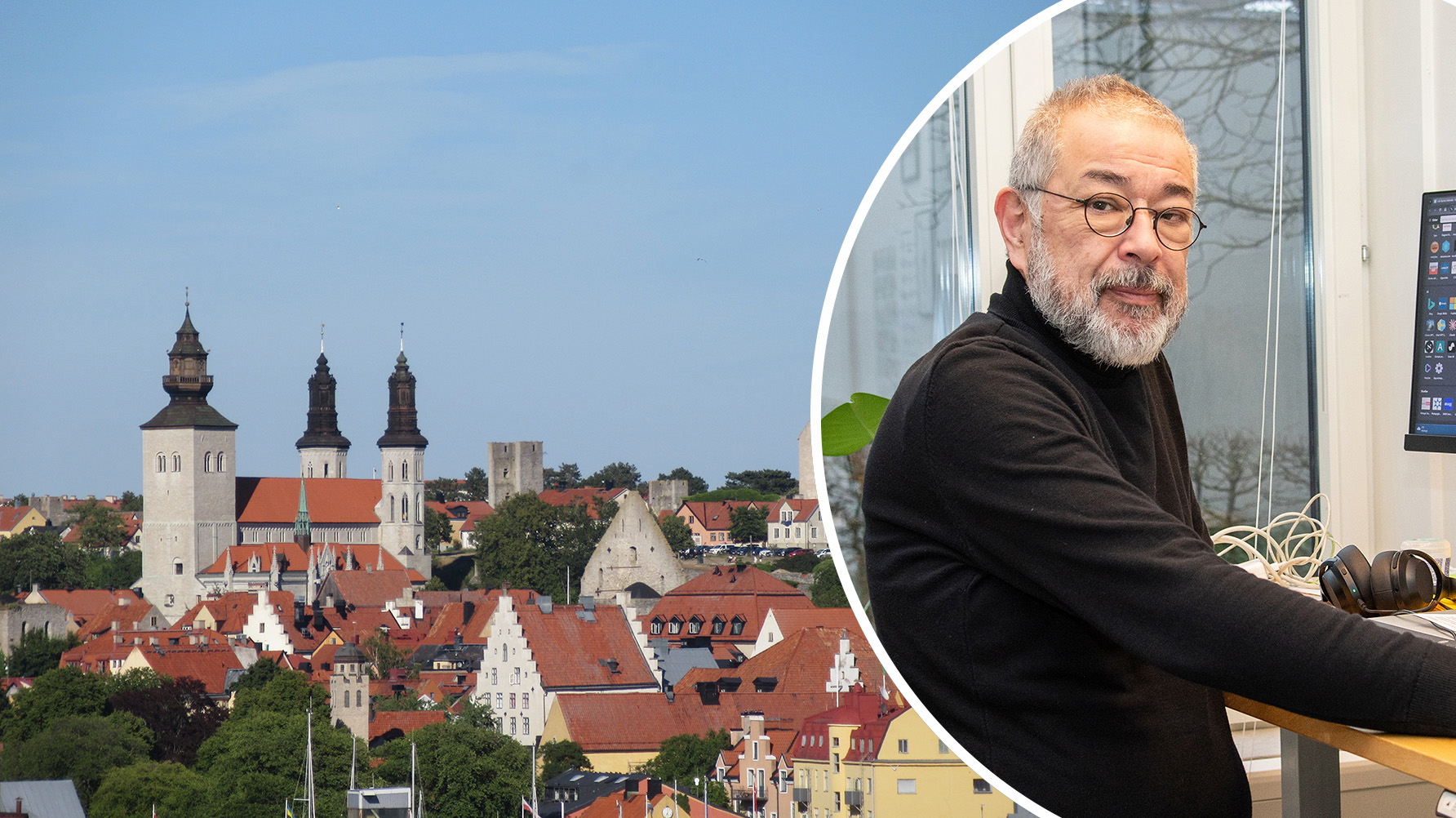 Luis Barnes, ordförande Sveriges Skolledare Gotland. Foto: Adobe Stock/Privat
