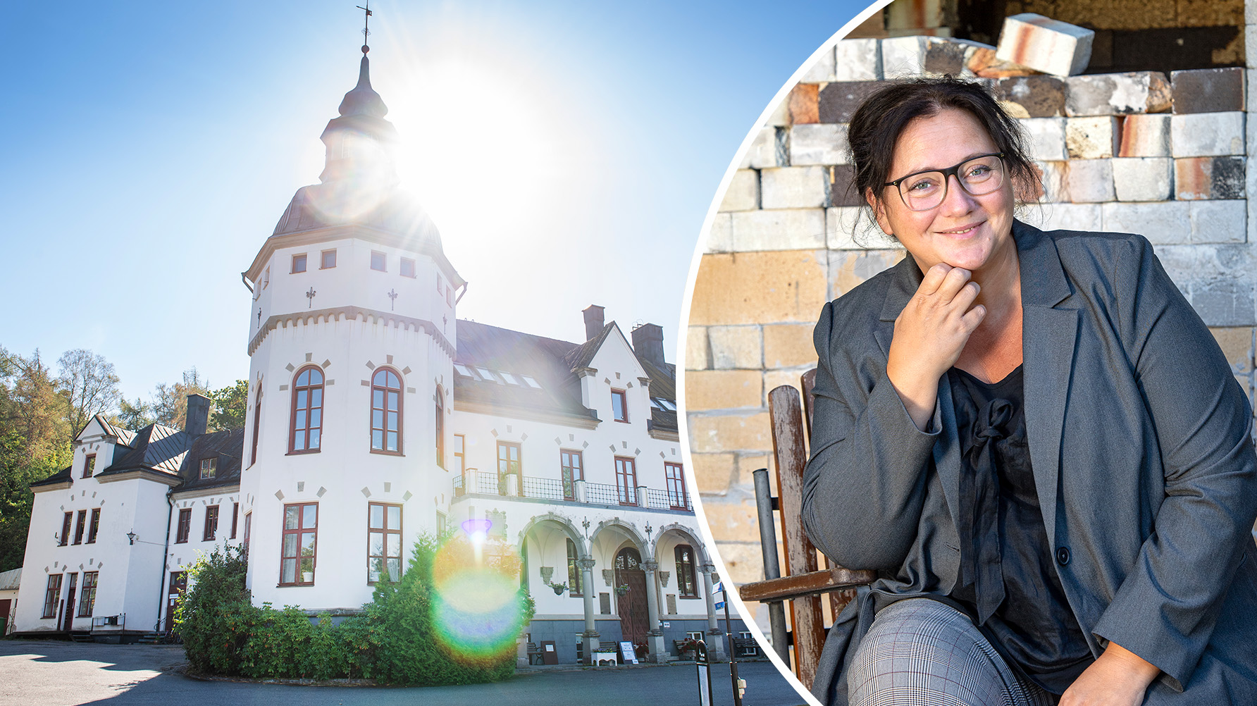 Gabriella Idholt, rektor Hellidens folkhögskola. Foto: Anna Hållams