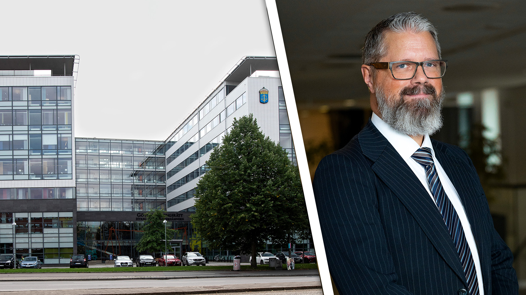 Göteborgs tingsrätt, Niklas Bolin Djanaieff. Foto: Johan Wingborg/Terri Lindholm 