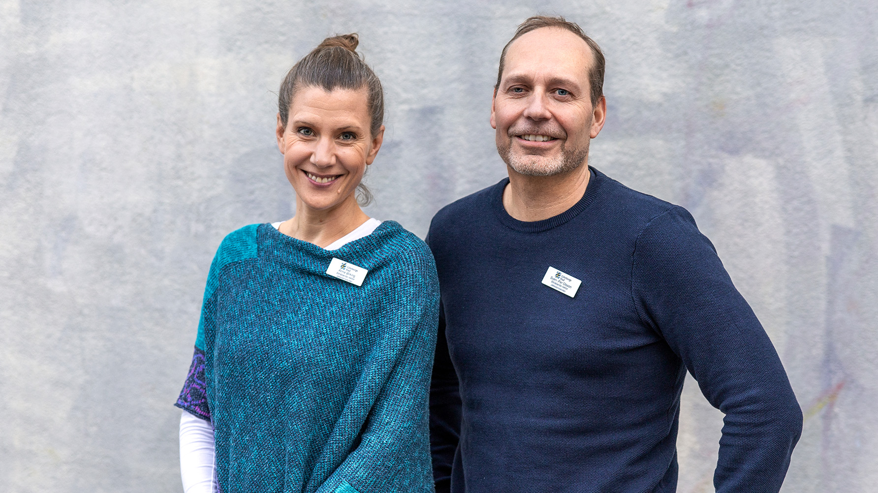 Anna Wiking och Sven-Per Olsson. Foto: Nicklas Elmrin