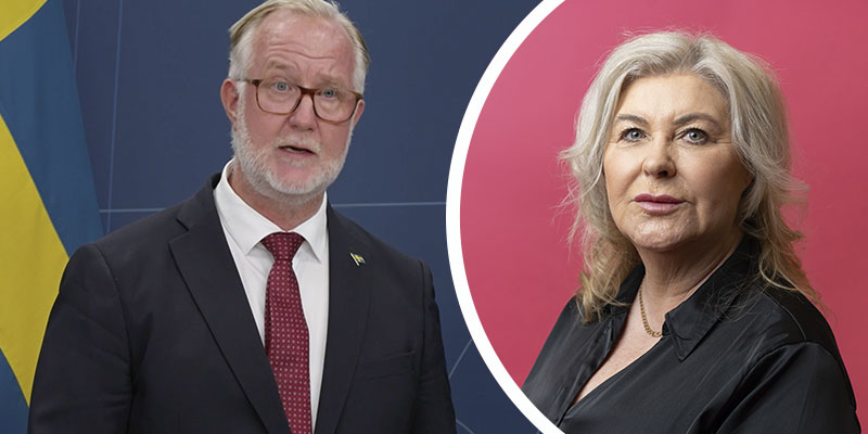 Johan Pehrson Ann-Charlotte Gavelin Ryman foto: riksdagen.se/Ola Westerberg