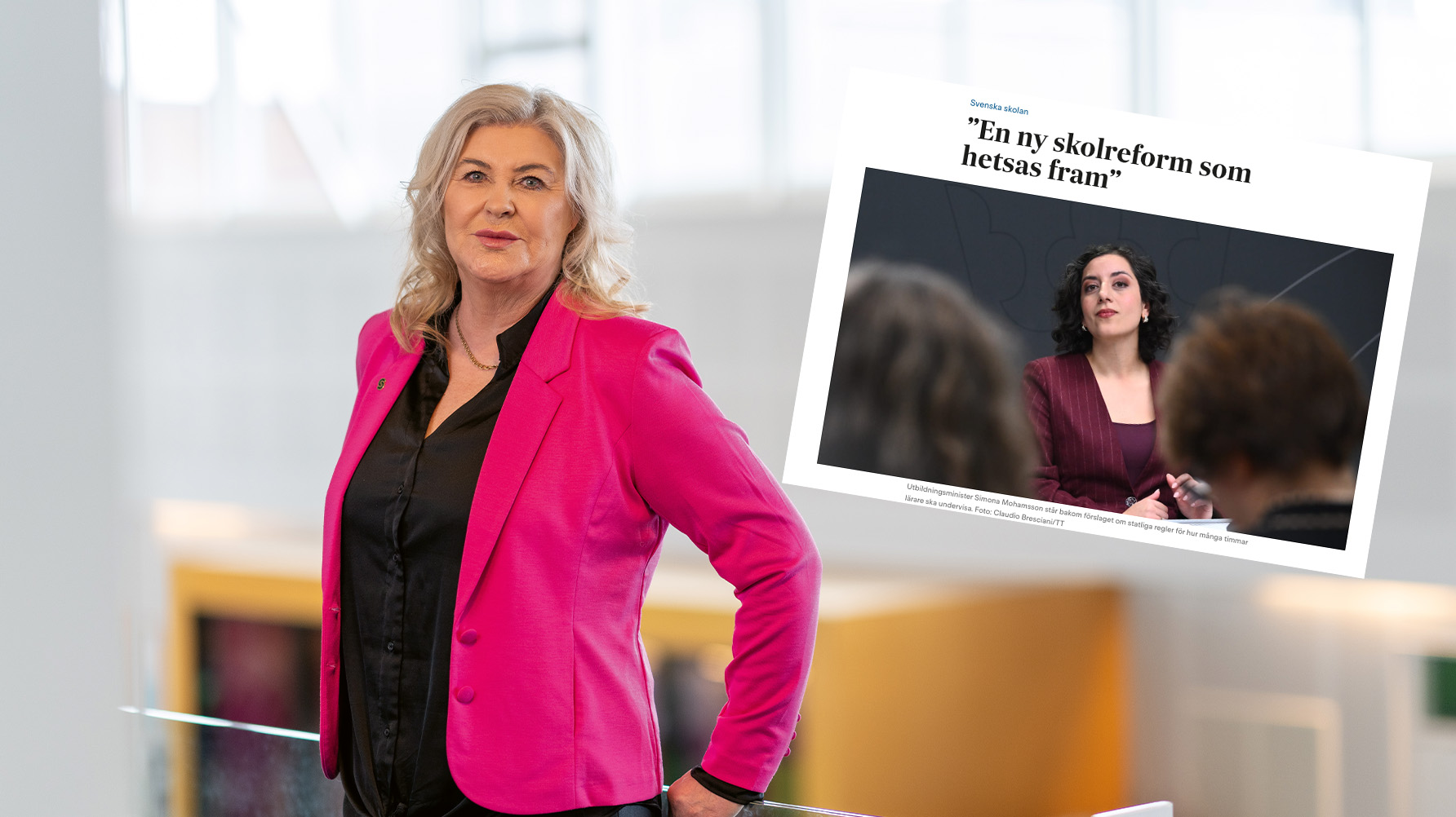 Ann-Charlotte Gavelin Rydman. Foto: Ola Westerberg