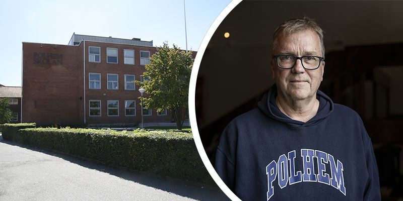 Polhemskolan i Lund, rektor Torbjörn Hanö. Foto: Magnus Bäck/Wikimedia Commons/Johanna Säll
