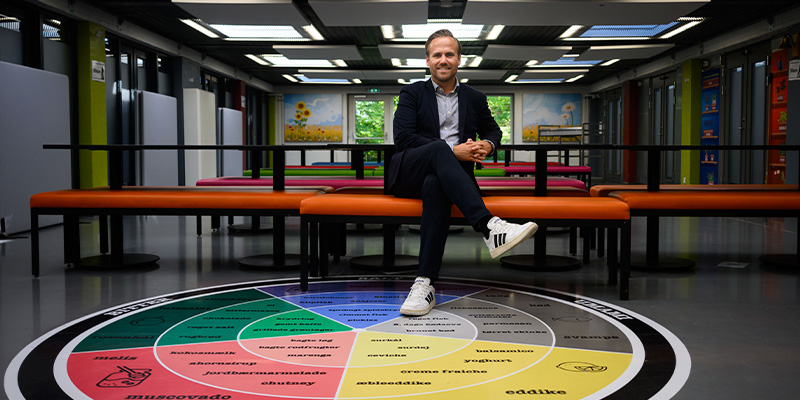 Rektor Marco Damgaard. Foto: Mathilda Ahlberg