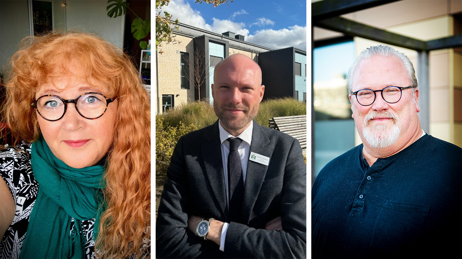 Birgitta Liljefjord, Johan Pålsson och Claes Jeppsson, Sveriges Skolledare i Malmö. Foto: Privat/Christian Örnberg 