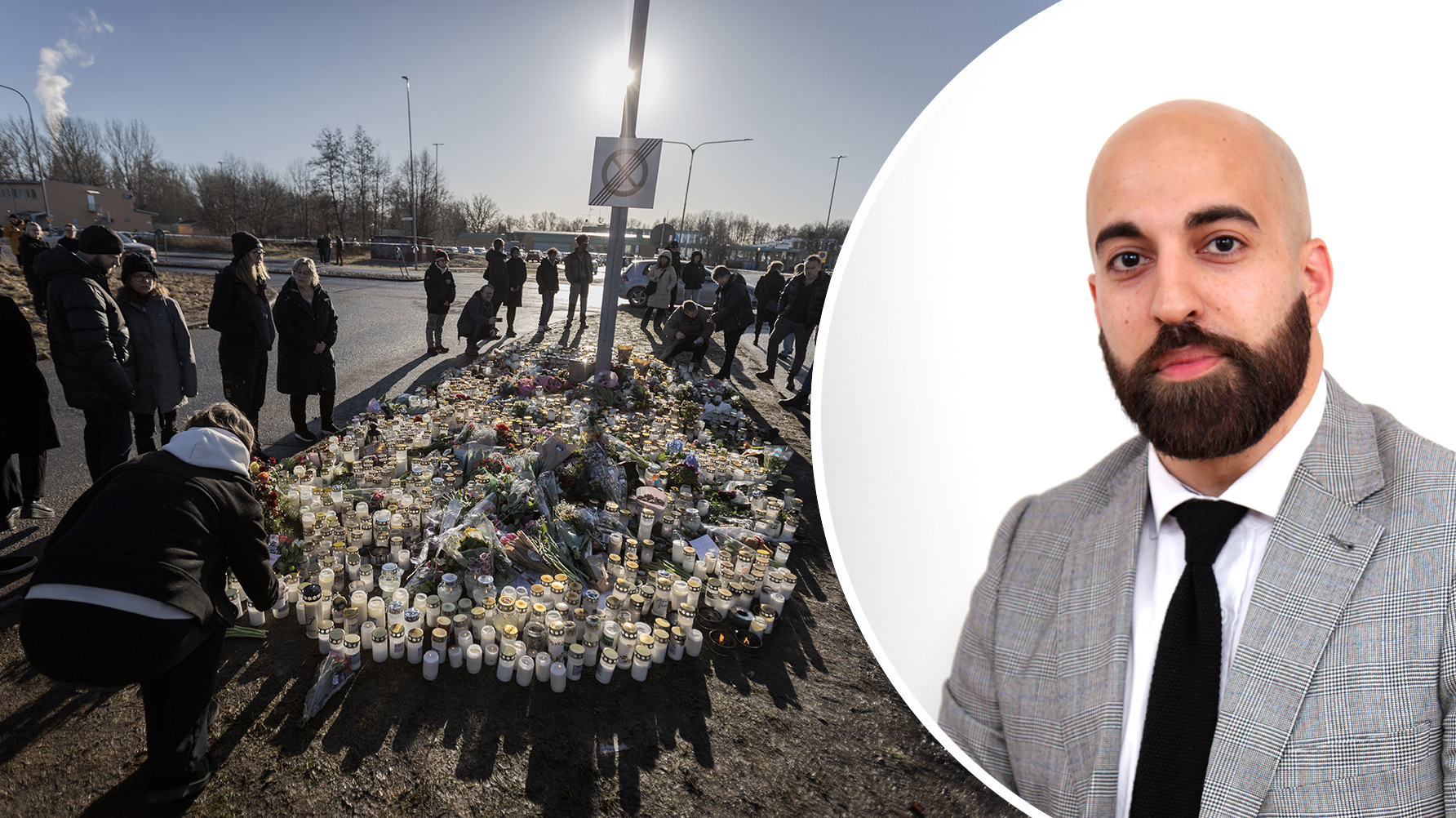 Nima Poushin är förvaltningsdirektör på gymnasie- och vuxenutbildningsförvaltningen i Örebro. Foto: Malin Friback/Örebro kommun/Johannes Äng