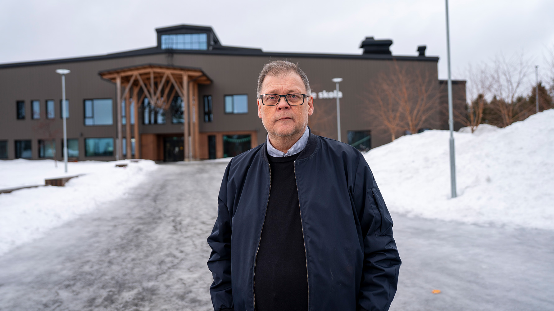 Ola Junkka, enhetschef för centrum för flerspråkighet i Skellefteå. Foto: Ola Westerberg