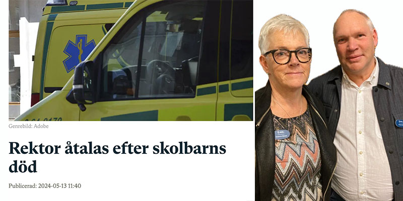 Susanne Allered och Anders Ehlén Sveriges Skolledare Göteborg
