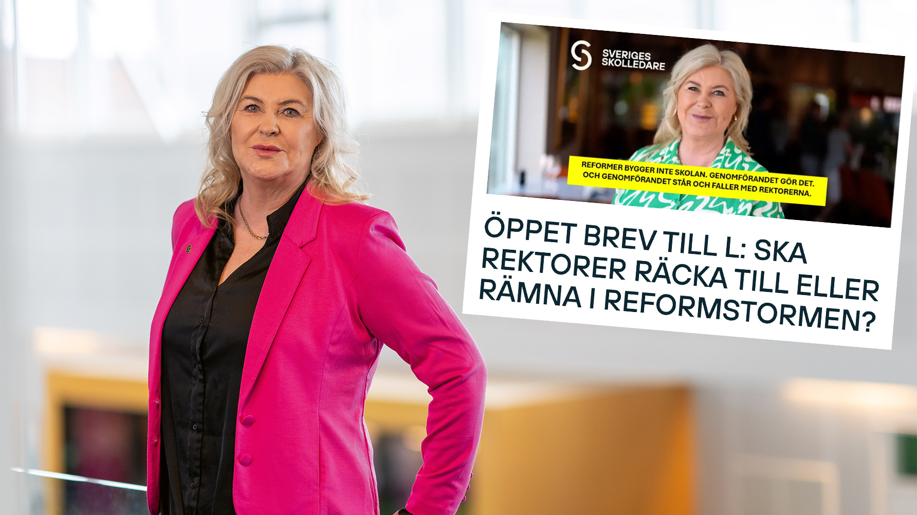 Ann-Charlotte Gavelin Rydman. Foto: Ola Westerberg