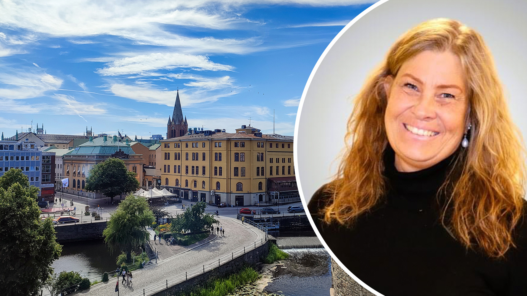 Marika Örtqvist, ordförande Sveriges Skolledare i Örebro. Foto: Adobe Stock/Privat