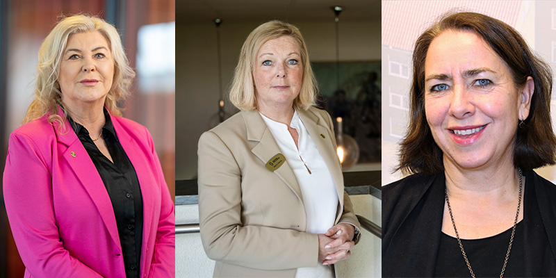 Ann-Charlotte Gavelin Rydman, Maria Hahne och Ulrika Rosengren