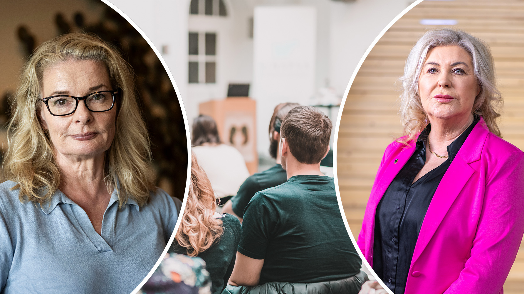 Lotta Edholm, Ann-Charlotte Gavelin Rydman. Foto: Johanna Säll/Adobe Stock/Ola Westerberg 
