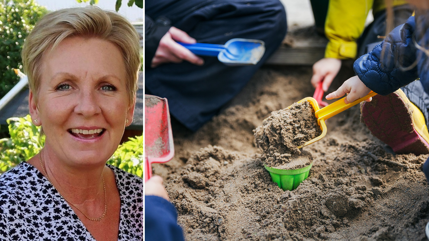 Rektor Carro Österman i Halmstad ansvarar för att hembesök görs varje termin. Arbetssättet har lett till en kraftig ökning av inskrivna barn i kommunens förskolor. Foto: Linnea Tammerås/Privat