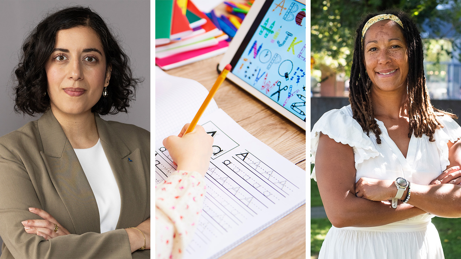 Simona Mohamsson, Tina Lyckman. Foto: Ninni Andersson/Regeringskansliet/Adobe Stock/Filippa Ljung