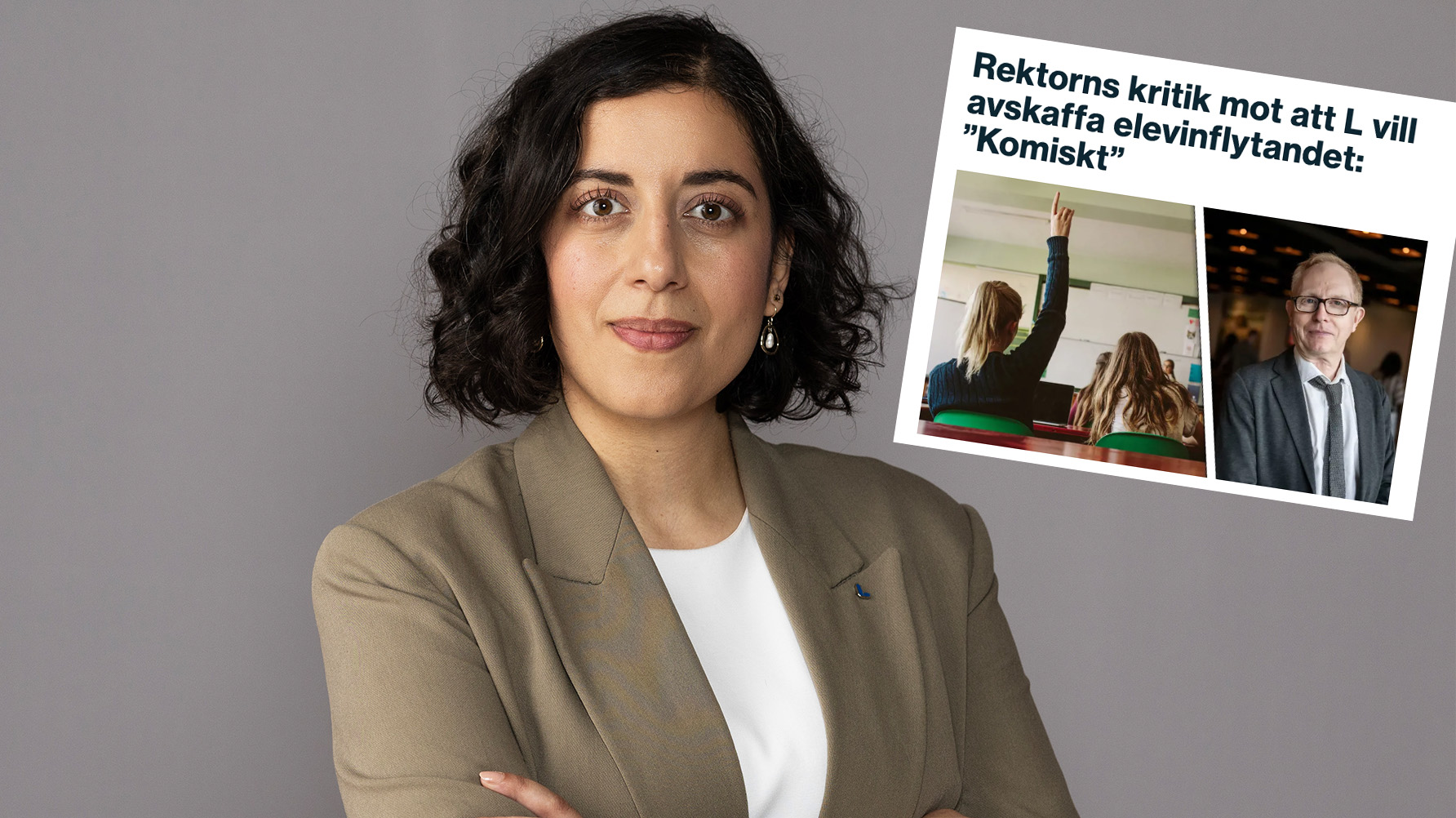 Simona Mohamsson. Foto: Ninni Andersson/Regeringskansliet