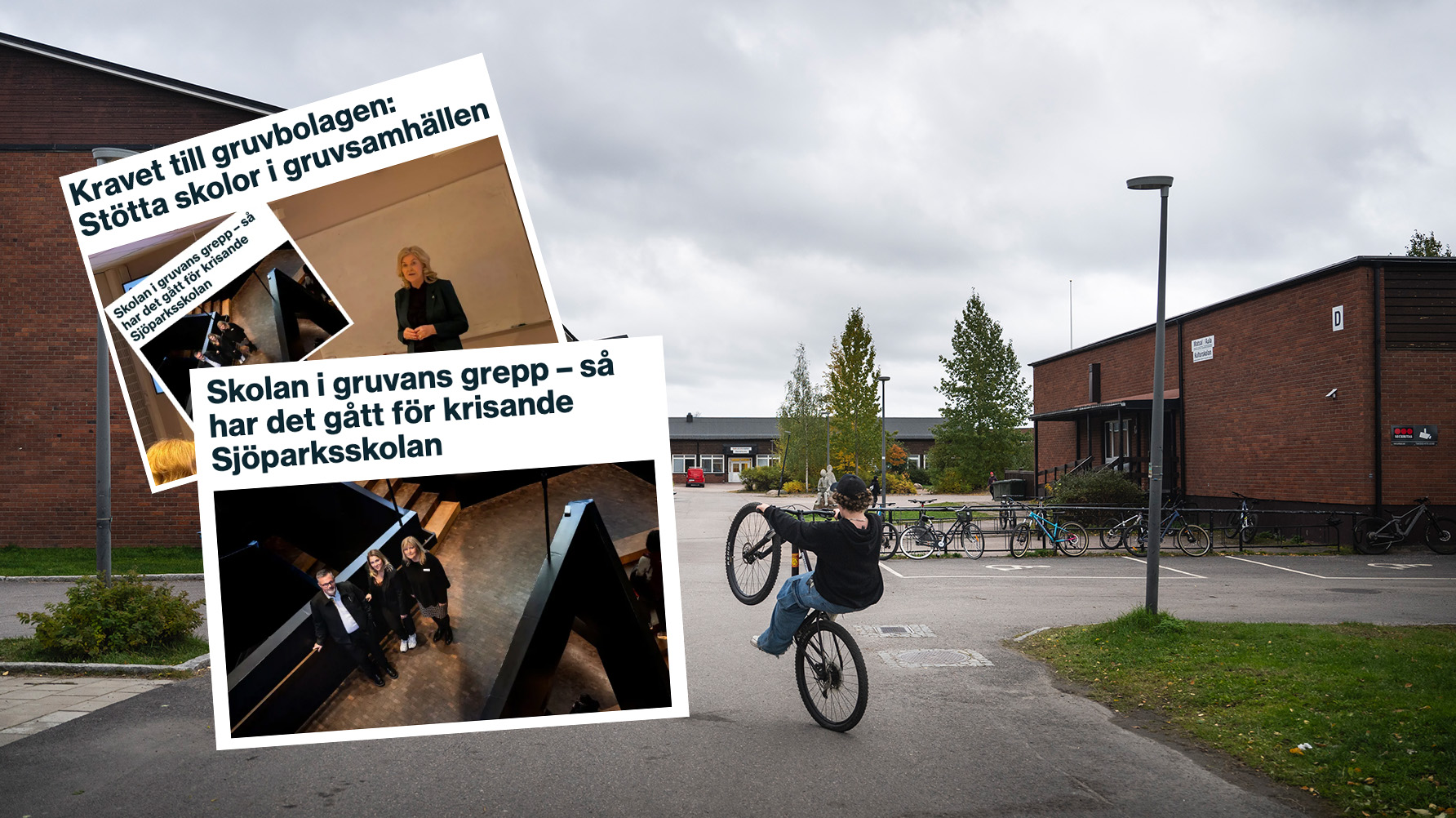 Sjöparksskolan. Foto: Simon Eliasson