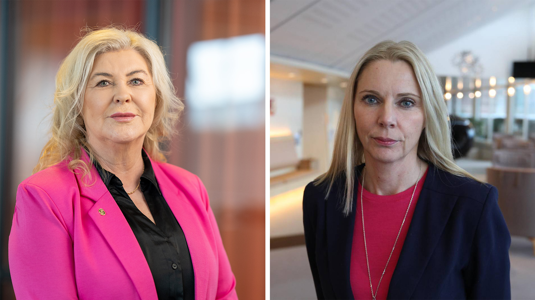 Ann-Charlotte Gavelin Rydman, Åsa Westlund. Foto: Ola Westerberg/Socialdemokraterna