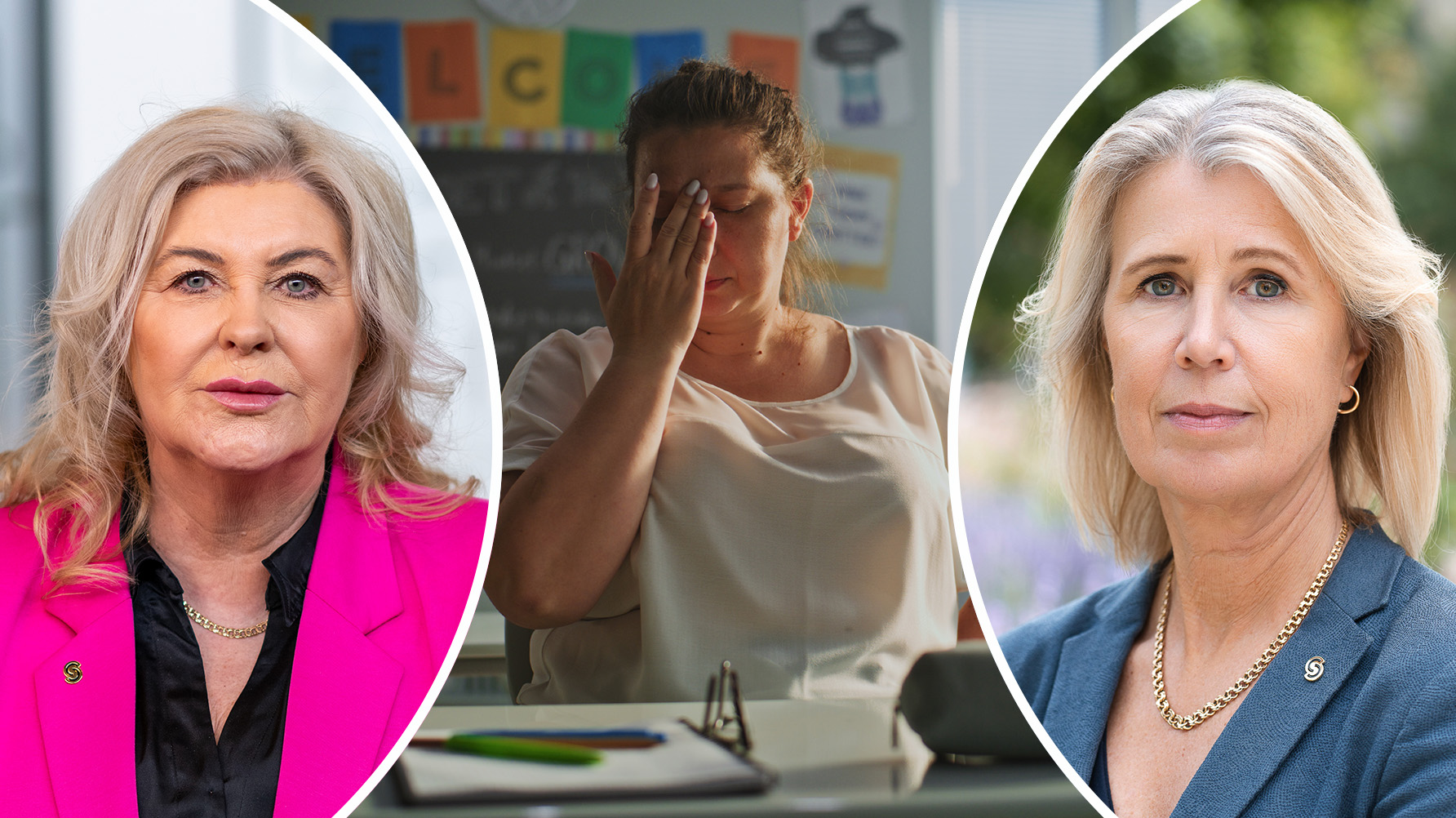 Ann-Charlotte Gavelin Rydman, Lena Linnerborg. Foto: Ola Westerberg/Adobe Stock/Terri Lindholm