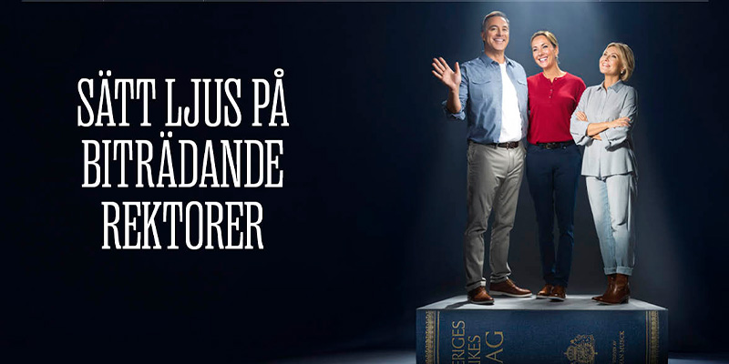 Tema biträdande rektorer. Fotokollage: Johan Thörnqvist