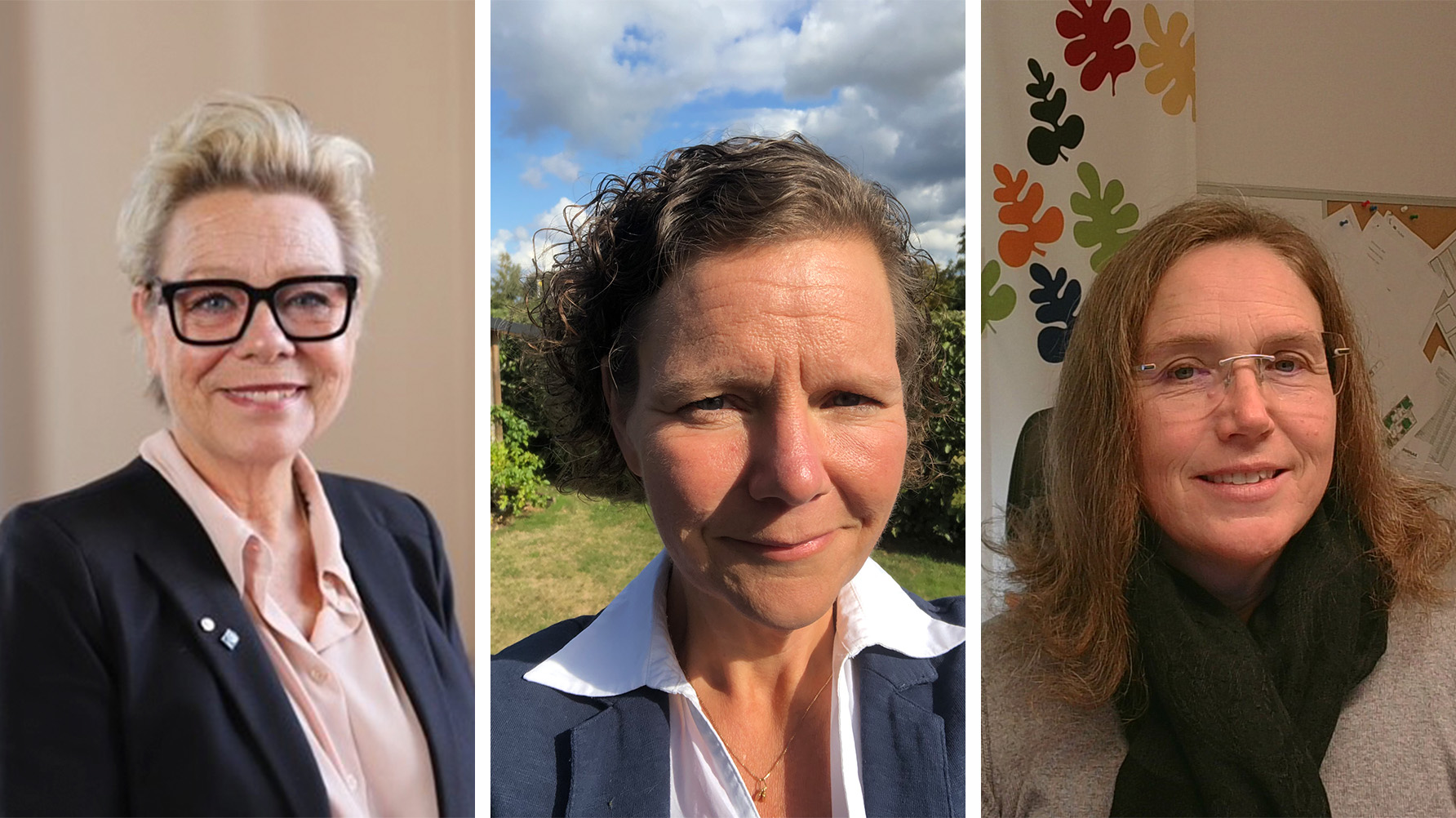 Skolledarna Cecilia Krantz, Christina Frising och Anna W Jörgensen om hur de hanterar svåra samtal med medarbetare. Foto: Privat
