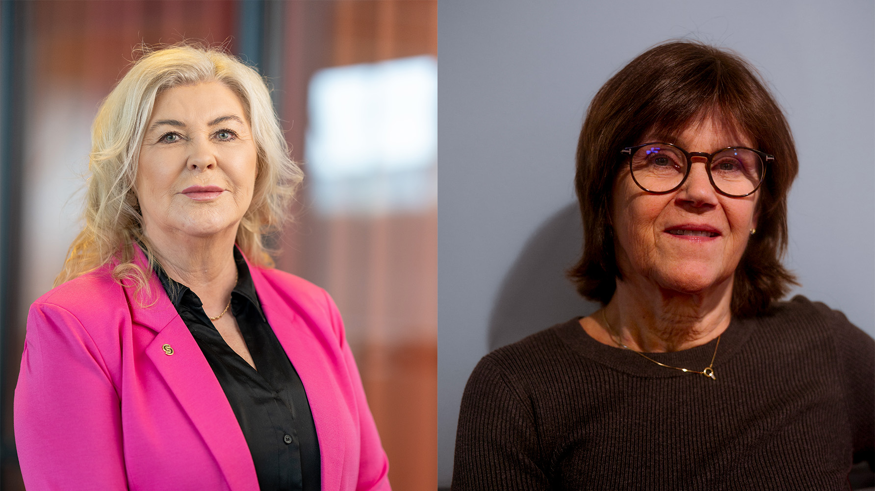 Ann-Charlotte Gavelin Rydman och Happy Hilmarsdottir Arenvall. Foto: Ola Westerberg/Jeffrey McIntosh