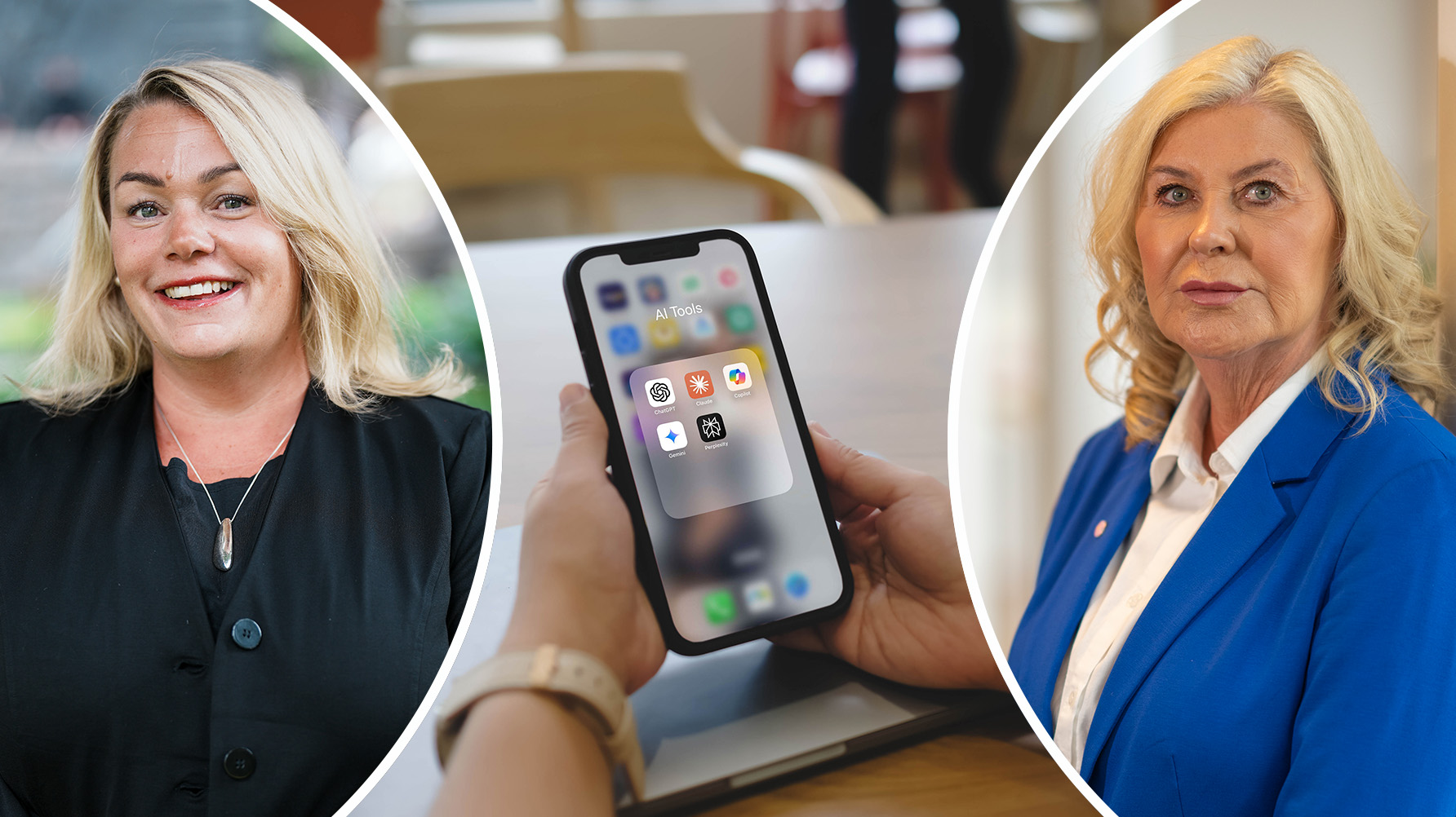 Emelie Gustafsson, Ann-Charlotte Gavelin Rydman. Foto: Tomas Bergqvist/Adobe Stock/Ola Westerberg