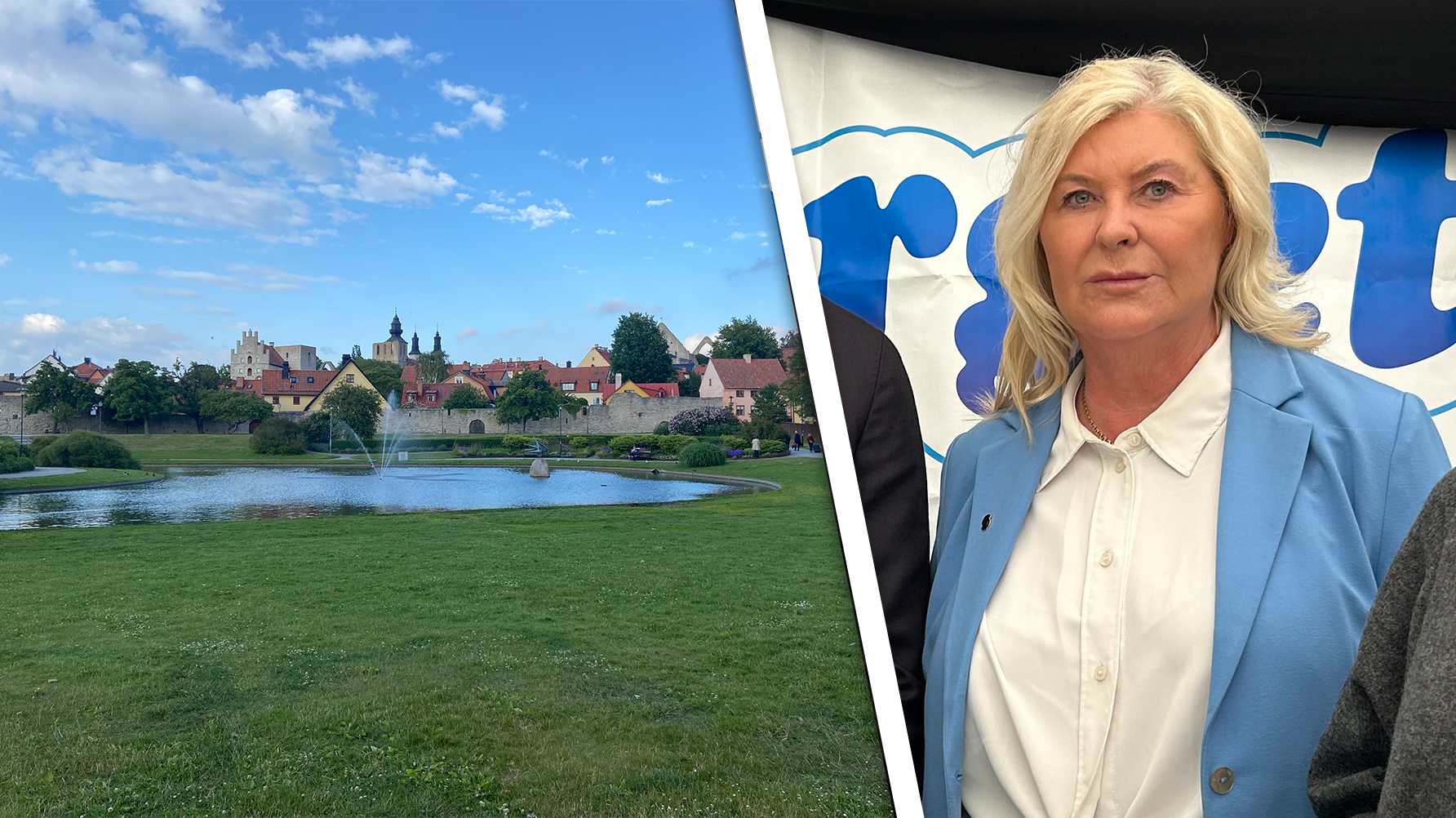 Det är viktigt att skolledarnas frågor syns och hörs i Almedalen, säger Ann-Charlotte Gavelin Rydman. Bilder från Almedalen 2025. Foto: Emelie Henricson