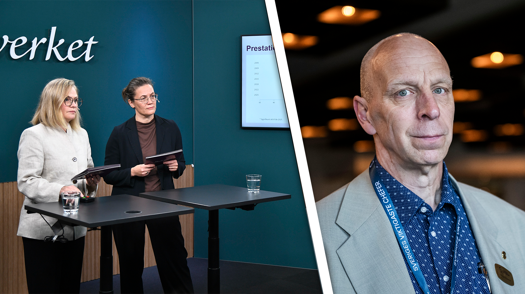 Emma Holmberg, Anna Castberg, Håkan Byström. Foto: Lars Schröder/TTJohanna Säll