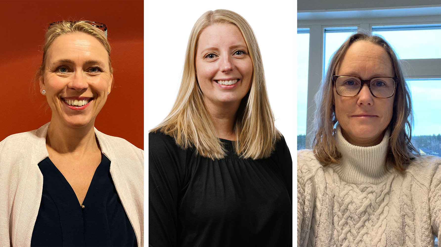 Anette Lilja, Jenny Östlund och Anna Wahl. Foto: Privat