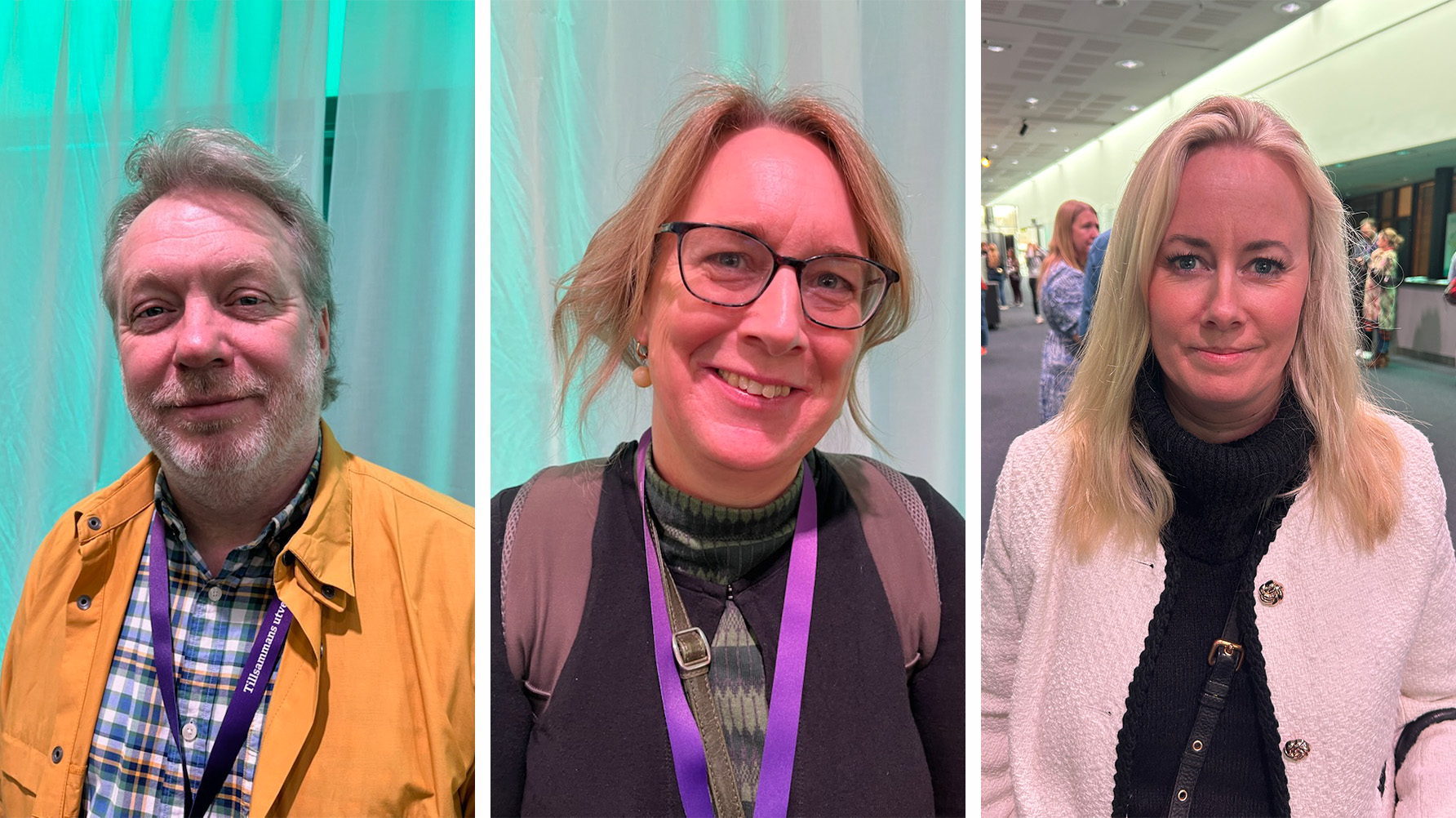 Henrik Ljungblom, Johanna Wallin, Sara Arvenberg. Foto: Lenita Jällhage 