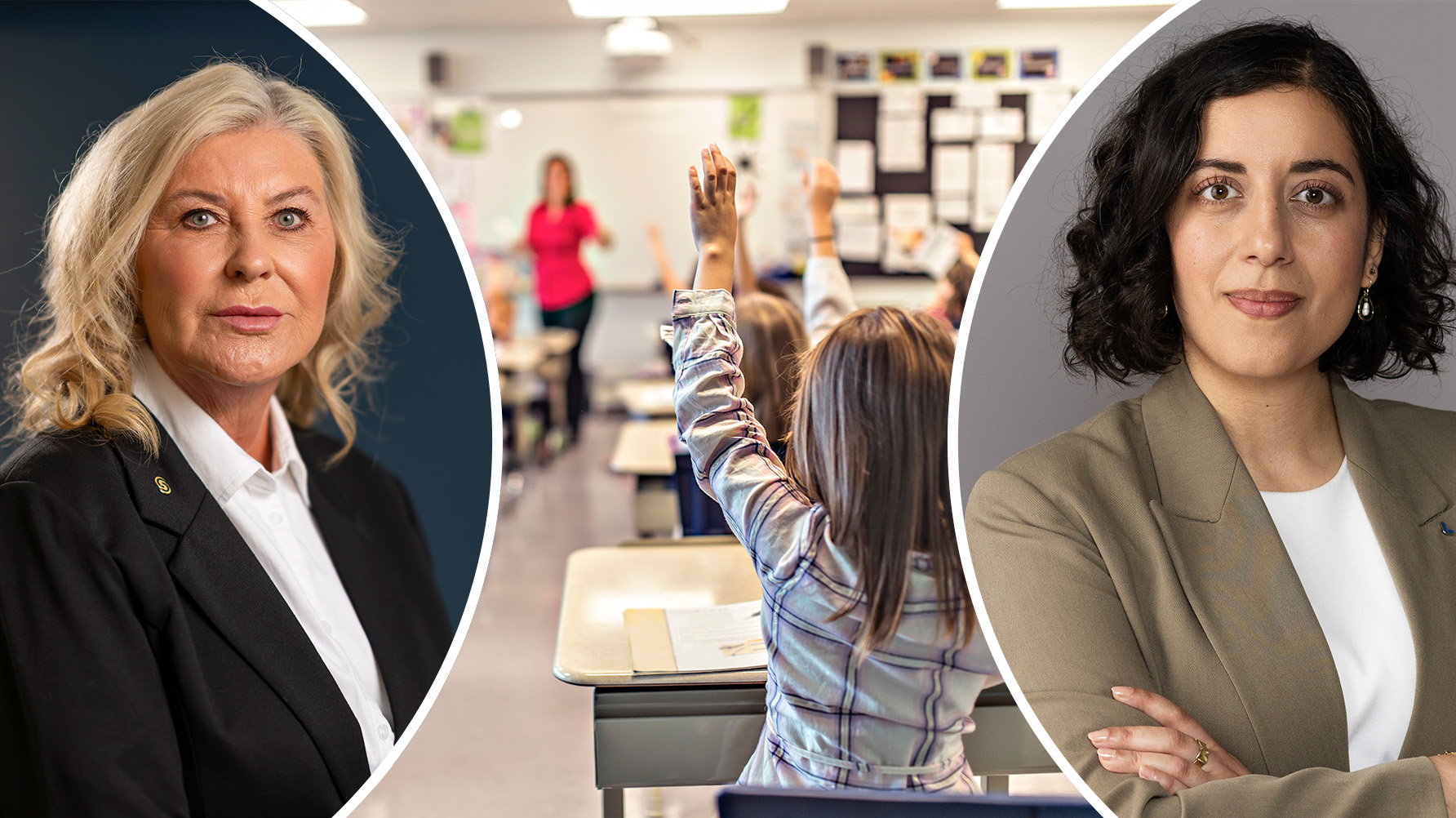 Ann-Charlotte Gavelin Rydman, Simona Mohamsson. Foto: Ola Westerberg/Adobe Stock/Ninni Andersson/Regeringskansliet