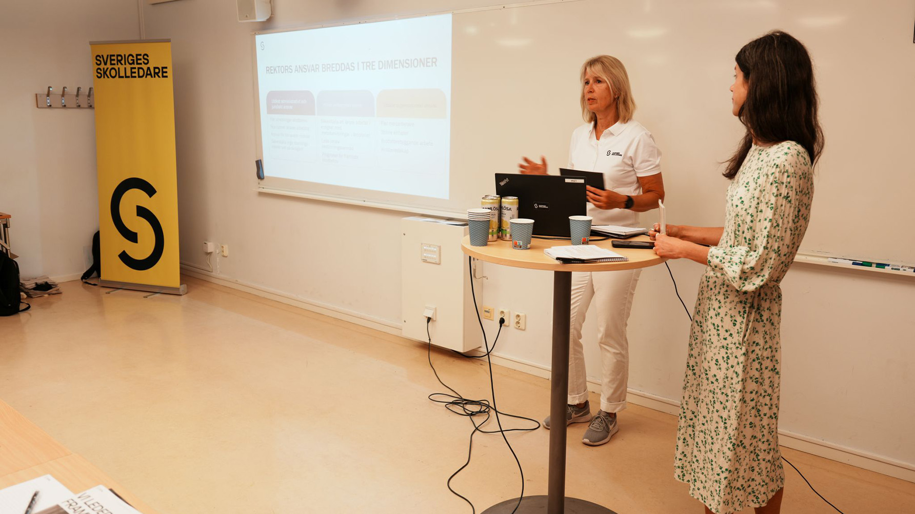 Lena Linnerborg, Emelie Henricson. Foto: Tomas Bergqvist