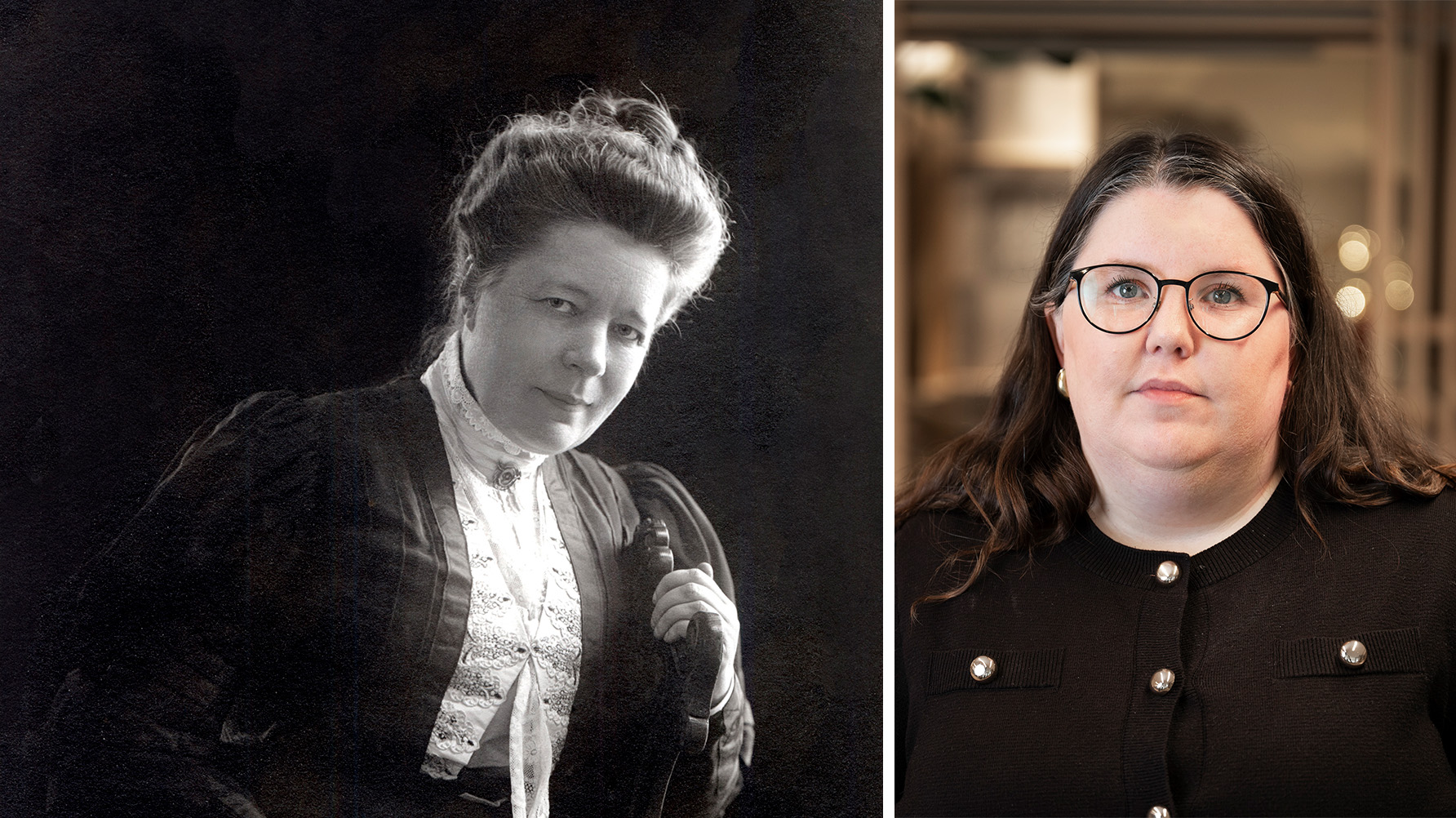 Selma Lagerlöf, Linnea Lindqvist. Foto: A. Blomberg, Stockholm/Mårbackastiftelsens arkiv/Myelie Lendelund