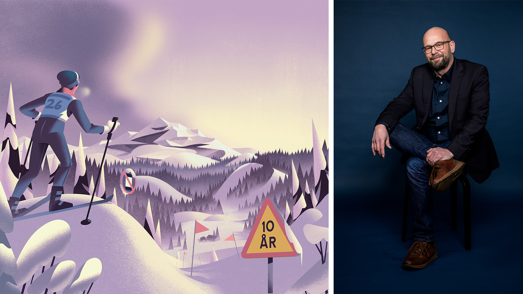 Peter Westergård. Illustration/Foto: Björn Öberg/Ludvig Thunman