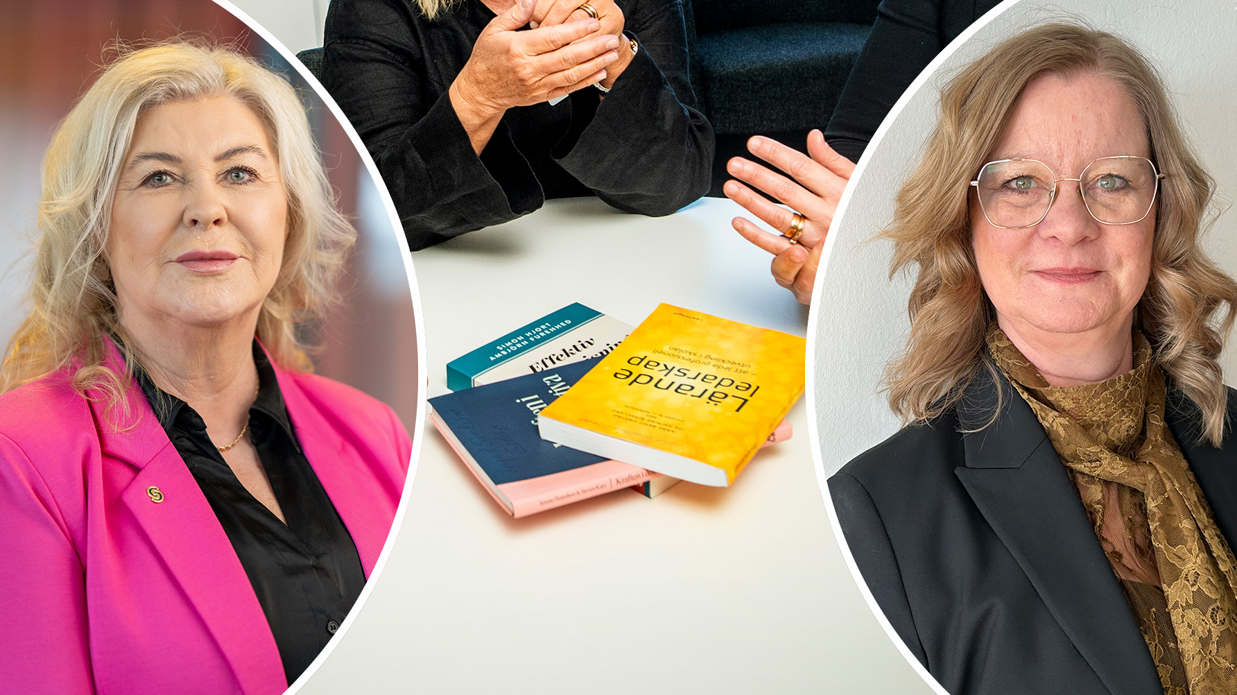 Ann-Charlotte Gavelin Rydman, Jeanette Kennerfalk. Foto: Ola Westerberg/Christian Örnberg/Privat 