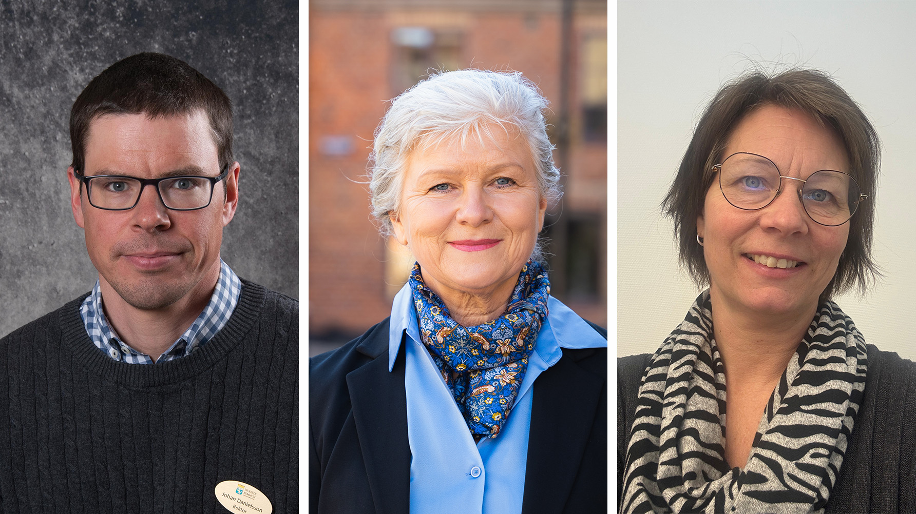 Johan Danielsson, Ingalill Fritzon och Charlotte Sandberg. Foto: Privat